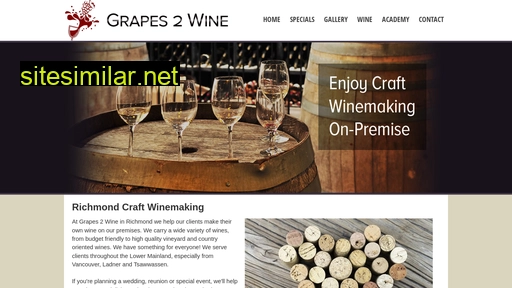 grapes2wine.com alternative sites