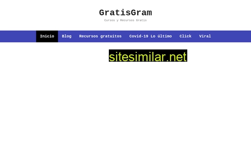 gratisgram.com alternative sites