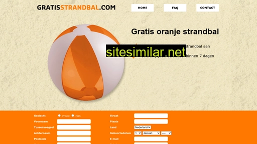 gratisstrandbal.com alternative sites