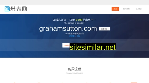 Grahamsutton similar sites