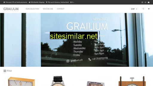 grailium.com alternative sites