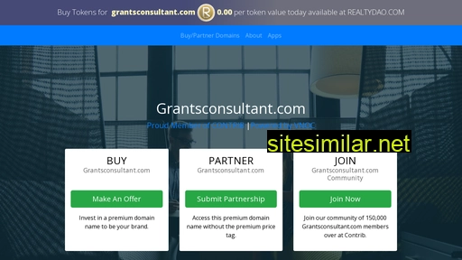 Grantsconsultant similar sites
