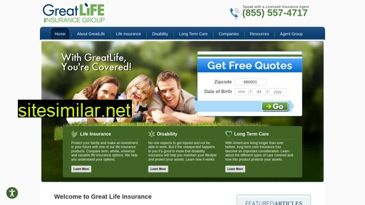 greatlifeinsurancegroup.com alternative sites