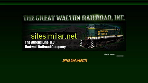 greatwaltonrailroad.com alternative sites