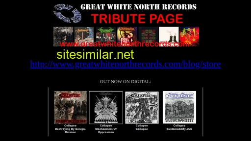 greatwhitenorthrecords.com alternative sites
