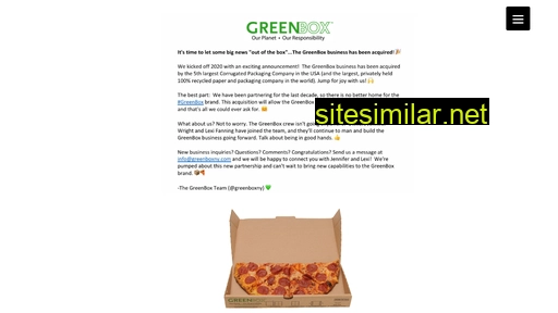 greenboxny.com alternative sites