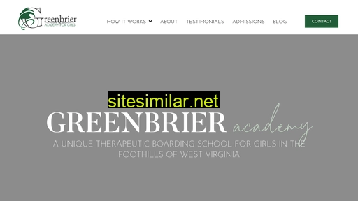 greenbrieracademy.com alternative sites