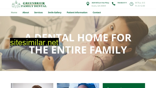greenbrierfamilydental.com alternative sites