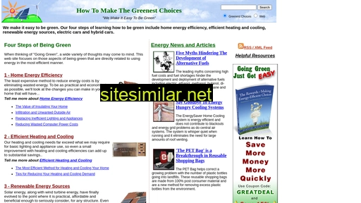 greenestchoices.com alternative sites