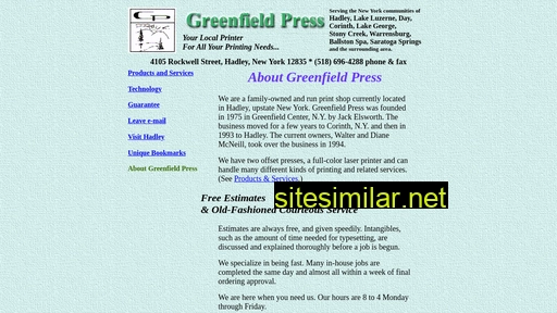 Greenfieldpress similar sites