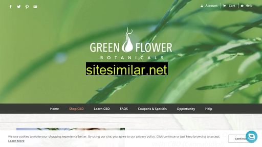 greenflowerbotanicals.com alternative sites