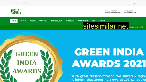greenindiaawards.com alternative sites