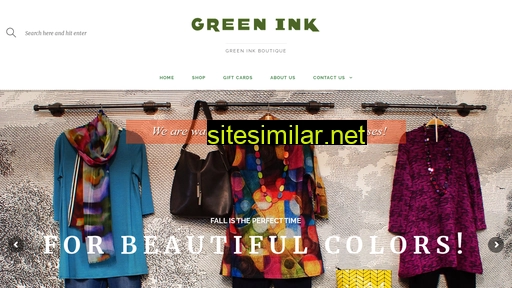 Greeninkboutique similar sites