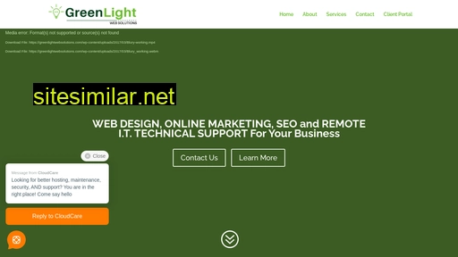 greenlightwebsolutions.com alternative sites