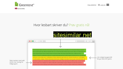 green-text.com alternative sites
