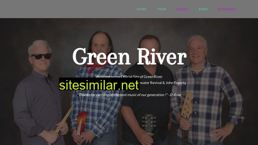 greenrivertributeband.com alternative sites