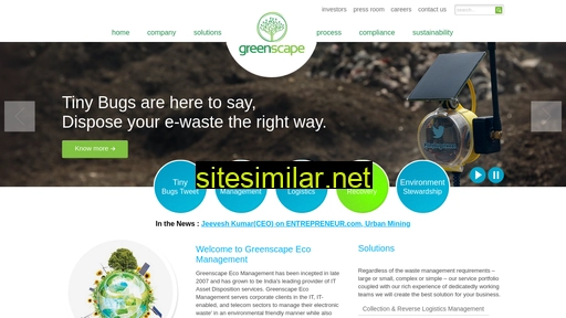 greenscape-eco.com alternative sites