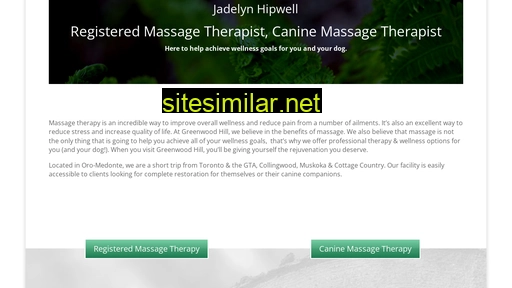 greenwoodhillmassage.com alternative sites