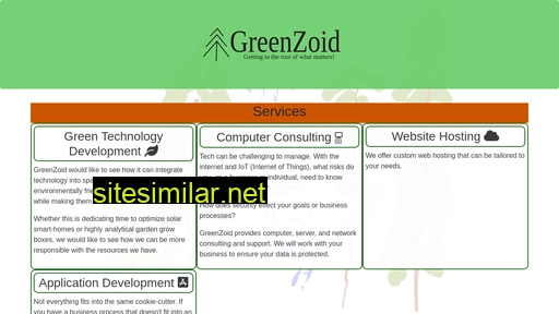 Greenzoid similar sites