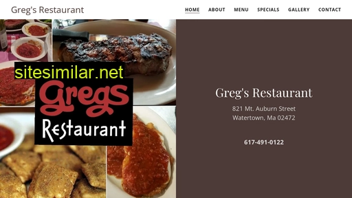 Gregs-restaurant similar sites