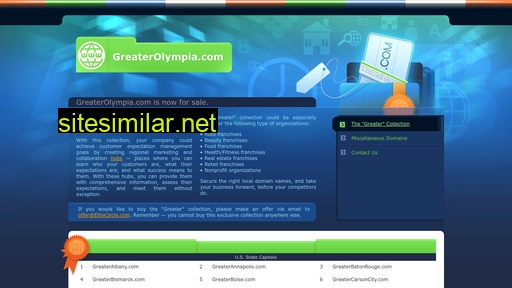 greaterolympia.com alternative sites
