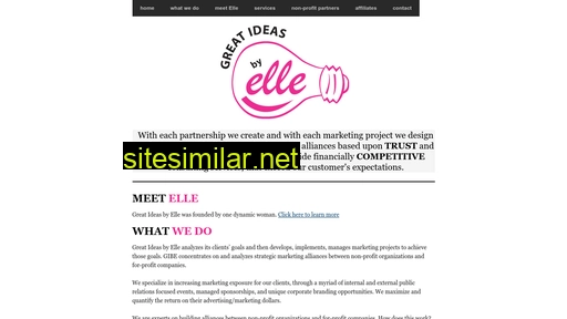 greatideasbyelle.com alternative sites