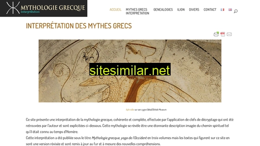 Greekmyths-interpretation similar sites