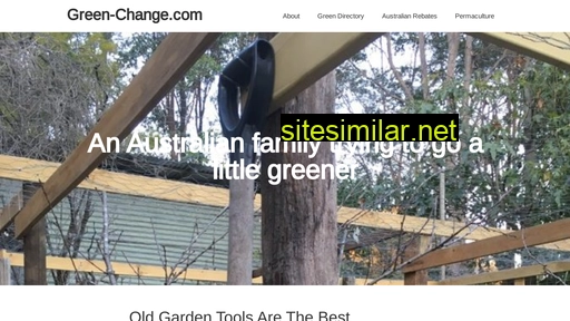 Green-change similar sites