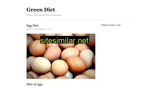 green-diet.com alternative sites