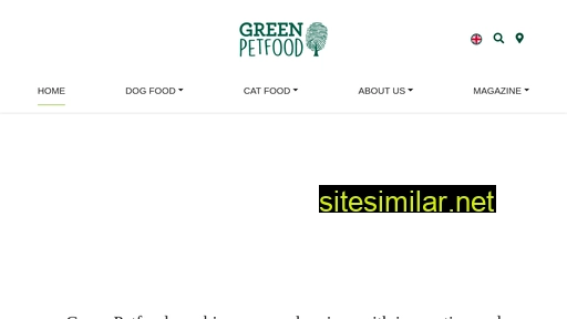 Green-petfood similar sites