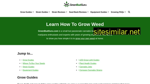 greenbudguru.com alternative sites
