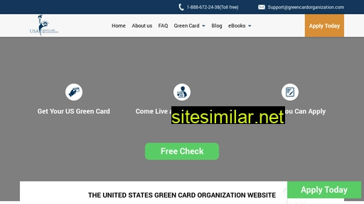 greencardorganization.com alternative sites