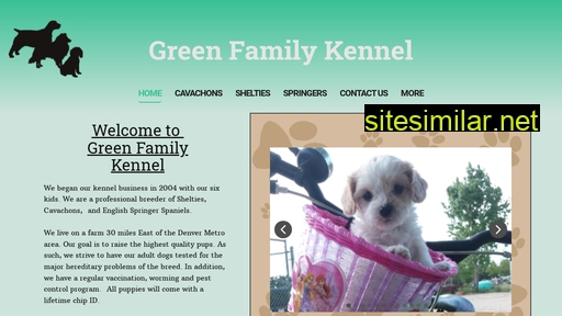 greenfamilykennel.com alternative sites