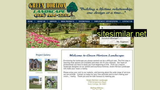 greenhorizonlandscape.com alternative sites