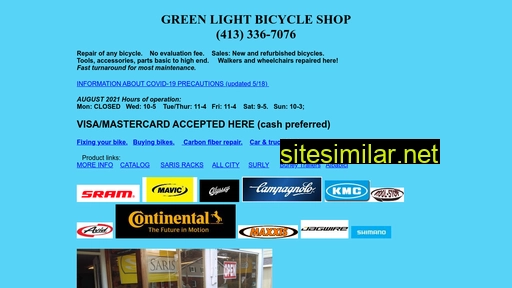 greenlightbicycles.com alternative sites