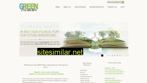 greenrecyclingcenter.com alternative sites