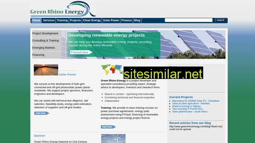 Greenrhinoenergy similar sites