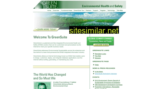 Greensuite360 similar sites
