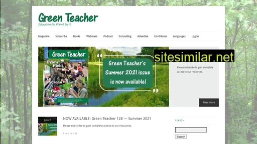 greenteacher.com alternative sites
