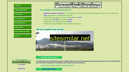 greenwebmonkey.com alternative sites