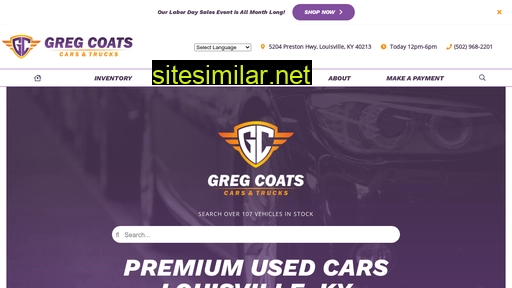 Gregcoatscars similar sites