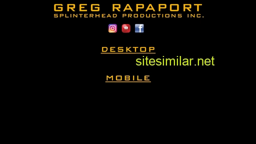 gregrapaport.com alternative sites