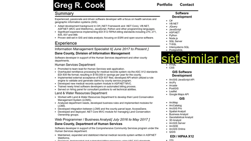 gregrcook.com alternative sites