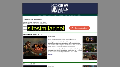 greyaliengames.com alternative sites