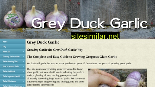 greyduckgarlic.com alternative sites