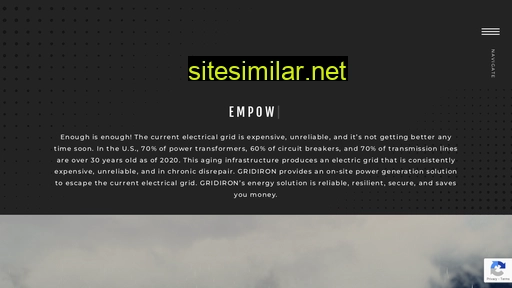 gridironenergy.com alternative sites