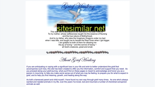 griefhealing.com alternative sites