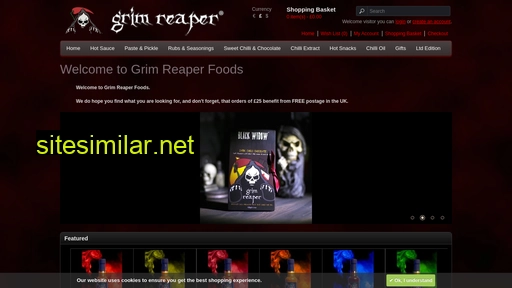 grimreaperfoods.com alternative sites
