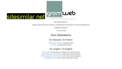 gromweb.com alternative sites