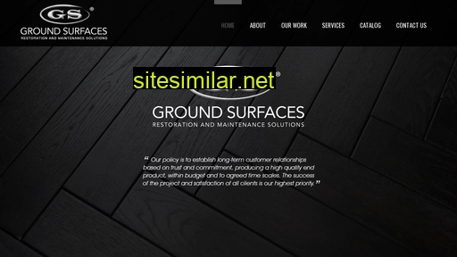 Groundsurfaces similar sites